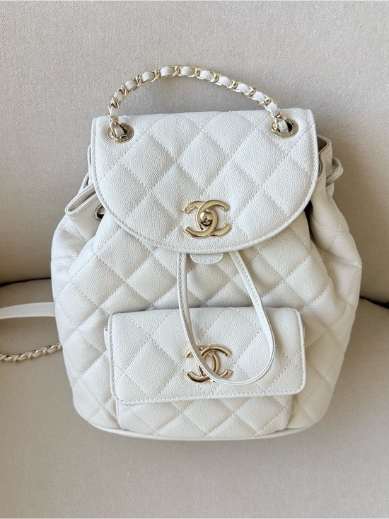 Cream Mini Backpack Gold main image 7